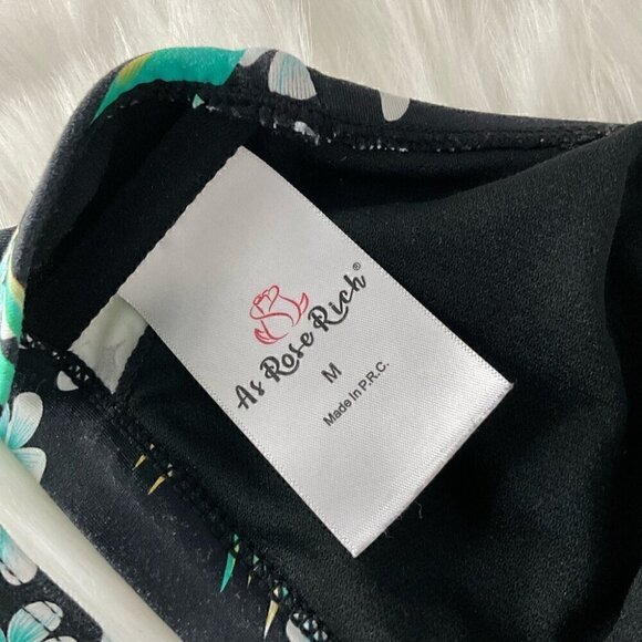 As Rose Rich floral bikini swim set Size M - Picture 7 of 9